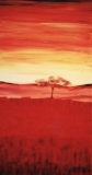 Abendstimmung in der Steppe 2 *