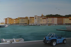 Mit dem Buggy in St. Tropez *