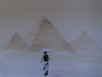 Maurice White's "Good bye" (in Acryl) *