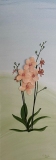 Orchidee in Aquarell auf Acryl *